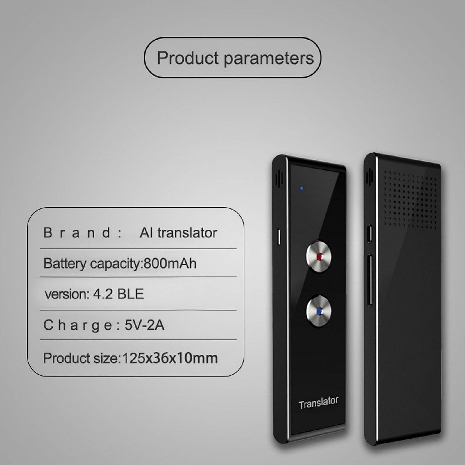 Устройство для перевода голоса GOWENIC, перевод на 96 языков, фото №4