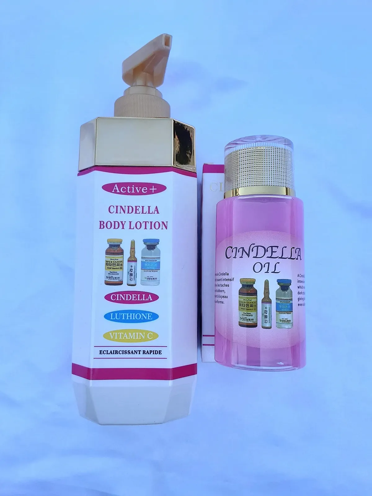Молочко для тіла Cindela Active + 500 мл та Олія Cindela 120 мл, фото №1