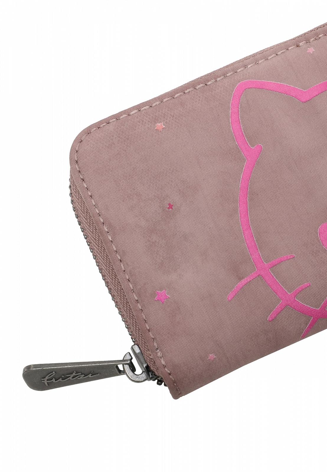 Кошелек Fritzi aus Preussen Hello Kitty Fritzi Nicole Sky Stars Taupe, серо-коричневый, фото №6