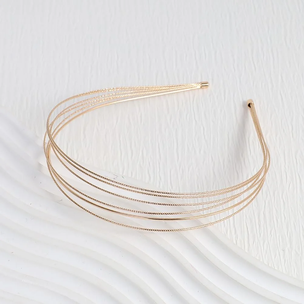 Обруч Багатошаровий Тонкий Елегантний, фото №2