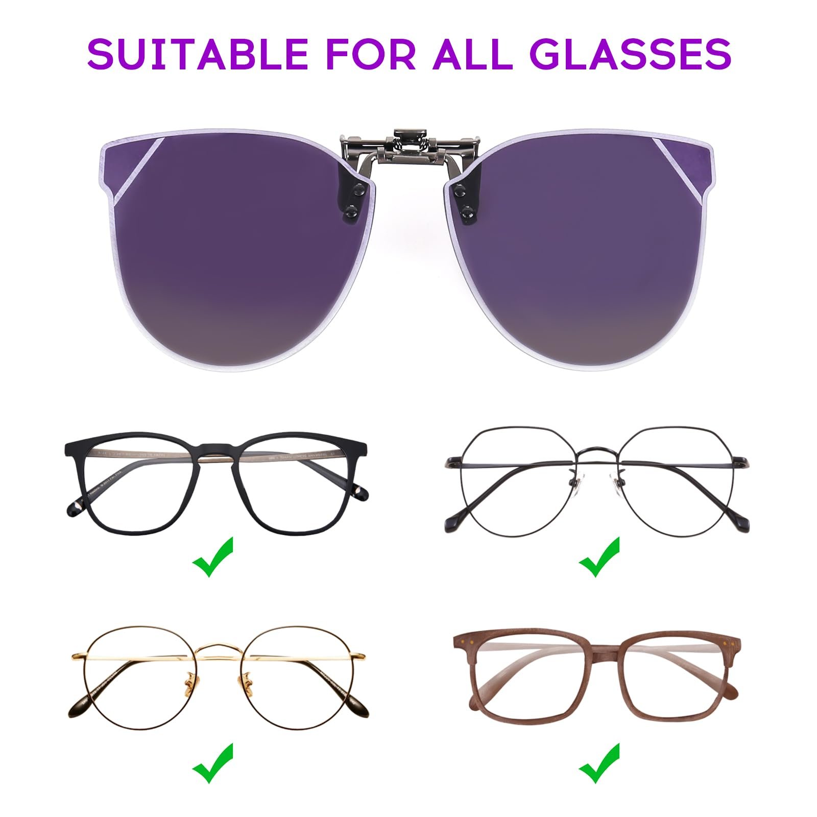 Солнечные очки elthmpr с зажимом поляризованные солнцезащитные, фото №7 Солнечные очки elthmpr с зажимом поляризованные солнцезащитные, фото №7