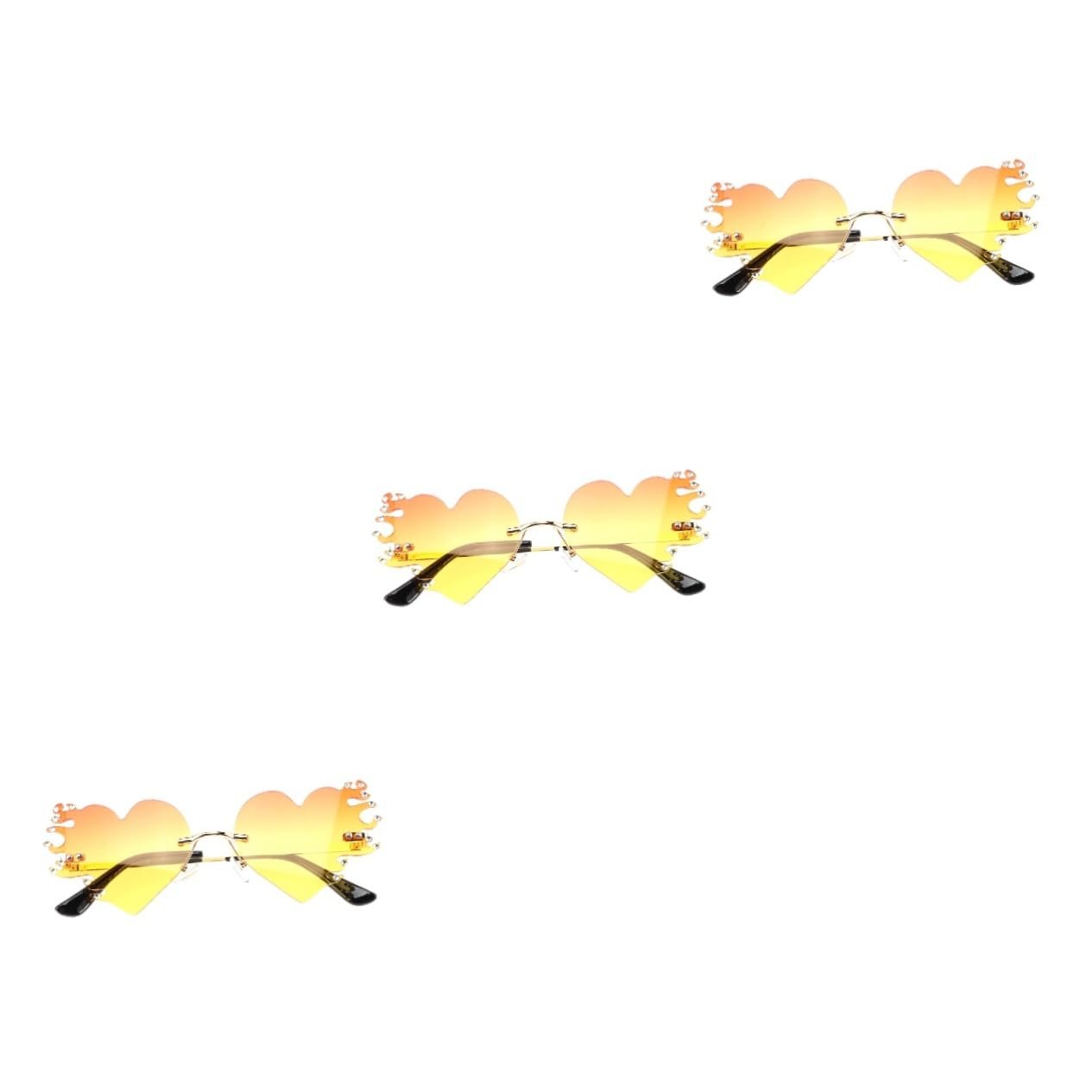 Сонцезахисні окуляри PACKOVE Серцеподібні 3 шт, фото №1