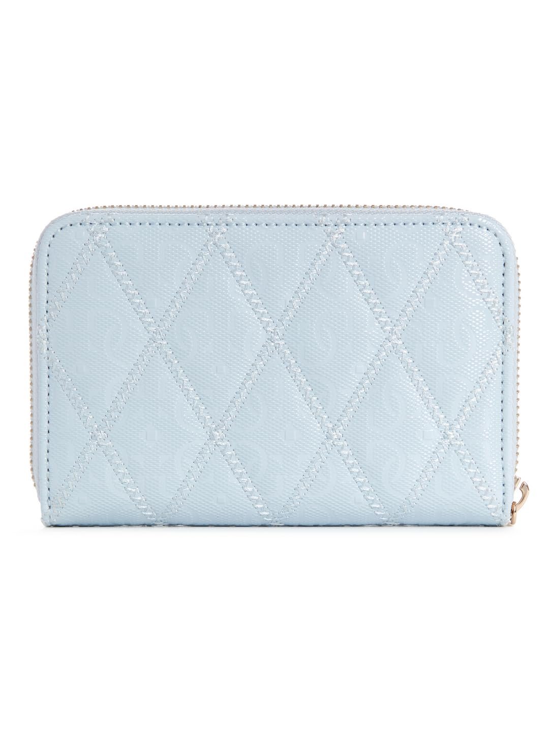 Гаманець GUESS Adi SLG Zip Around M Sky Blue Блакитний, фото №2