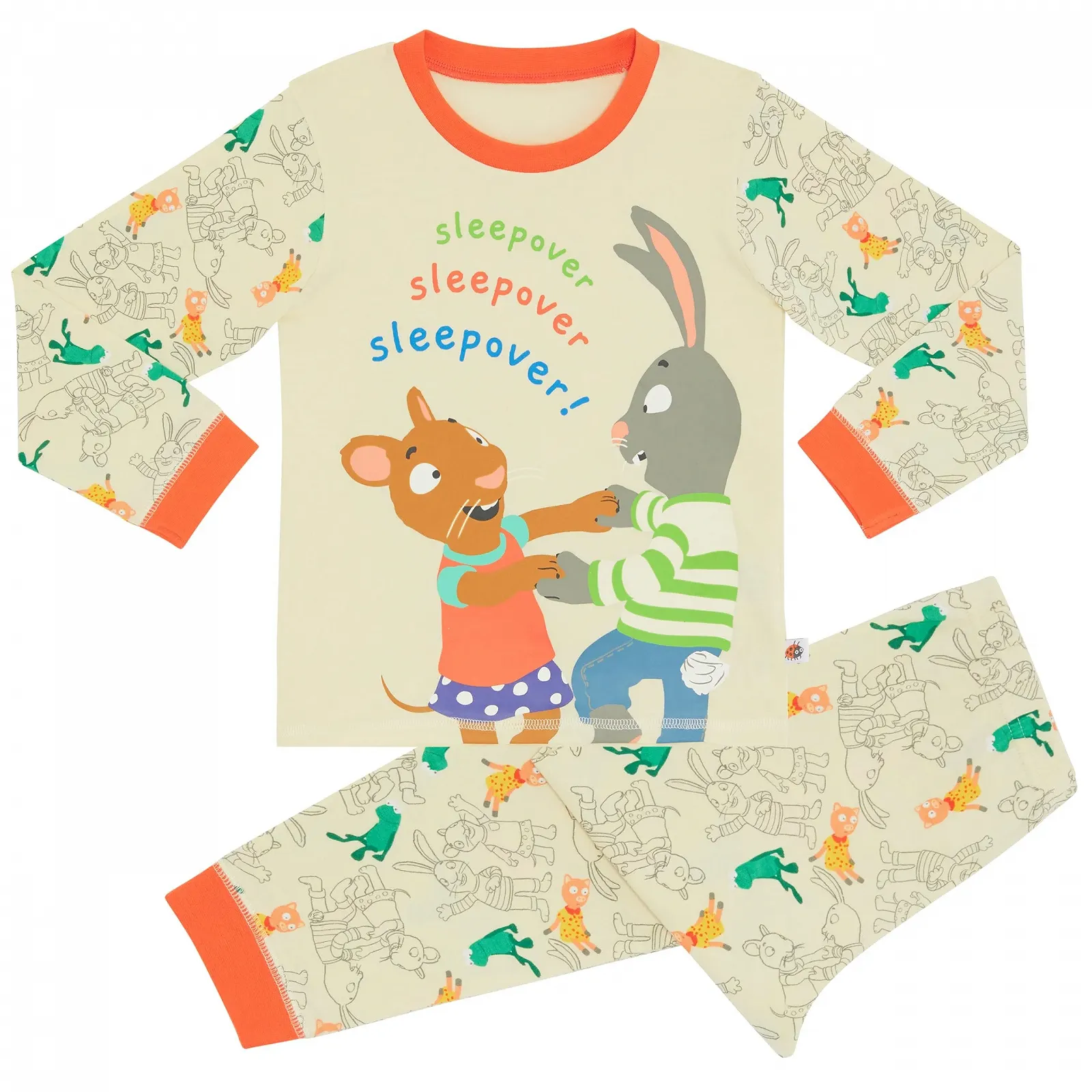 Піжамний комплект Magic Light Pip & Posy Унісекс 100% бавовна довгий, фото №1 Піжамний комплект Magic Light Pip & Posy Унісекс 100% бавовна довгий, фото №1