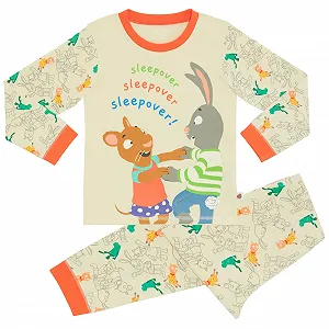 Піжамний комплект Magic Light Pip & Posy Унісекс 100% бавовна довгий - Фото 1