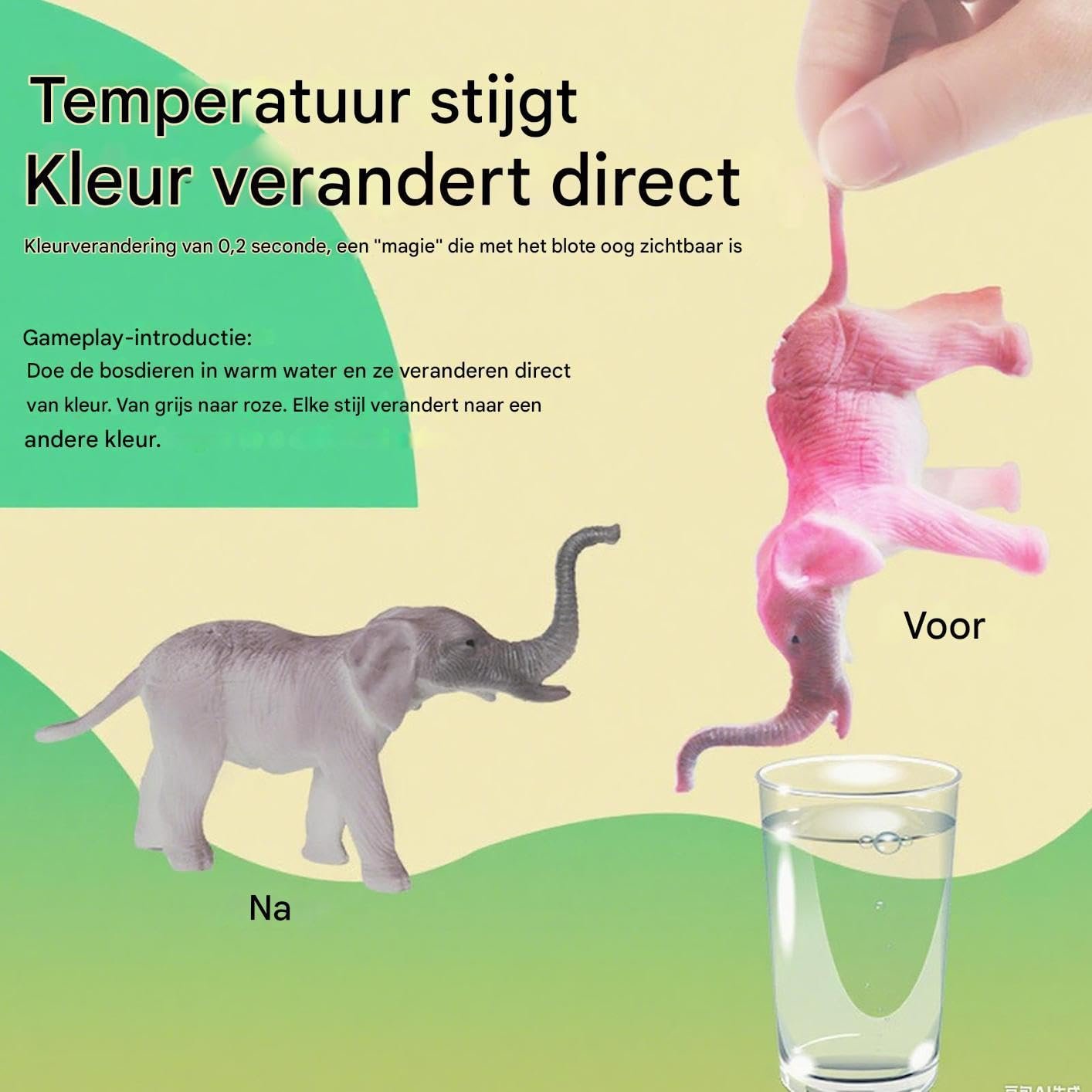 Іграшка для ванни Farbtiere, 6 штук, фото №4