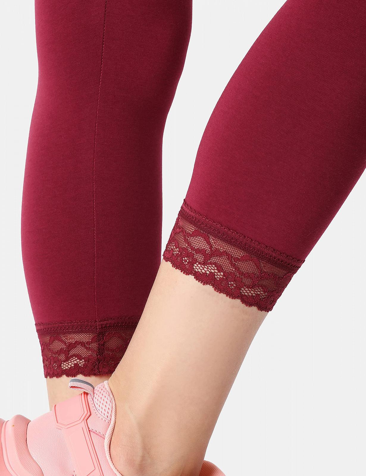 Капри Bellivalini Женские 3/4 BLV50-224 из органического хлопка с кружевом для туники, фото №4