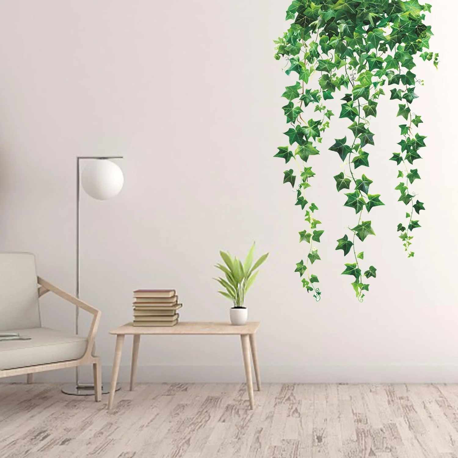 Набір наклейок на стіну Green Leaf Self-Adhesive Wall Decorations Bedroom Kitchen Living Room, фото №4 Набір наклейок на стіну Green Leaf Self-Adhesive Wall Decorations Bedroom Kitchen Living Room, фото №4