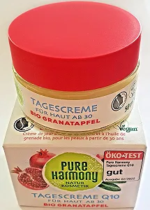 Денний крем Pure Harmony Q10 Organic Pomegranate для шкіри від 30 років 2 шт - Фото 1