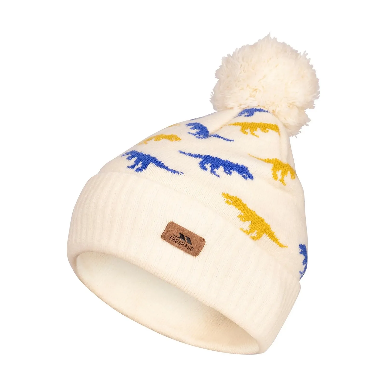В'язана Шапка Trespass Dillan з помпоном та флісовою підкладкою, фото №1
