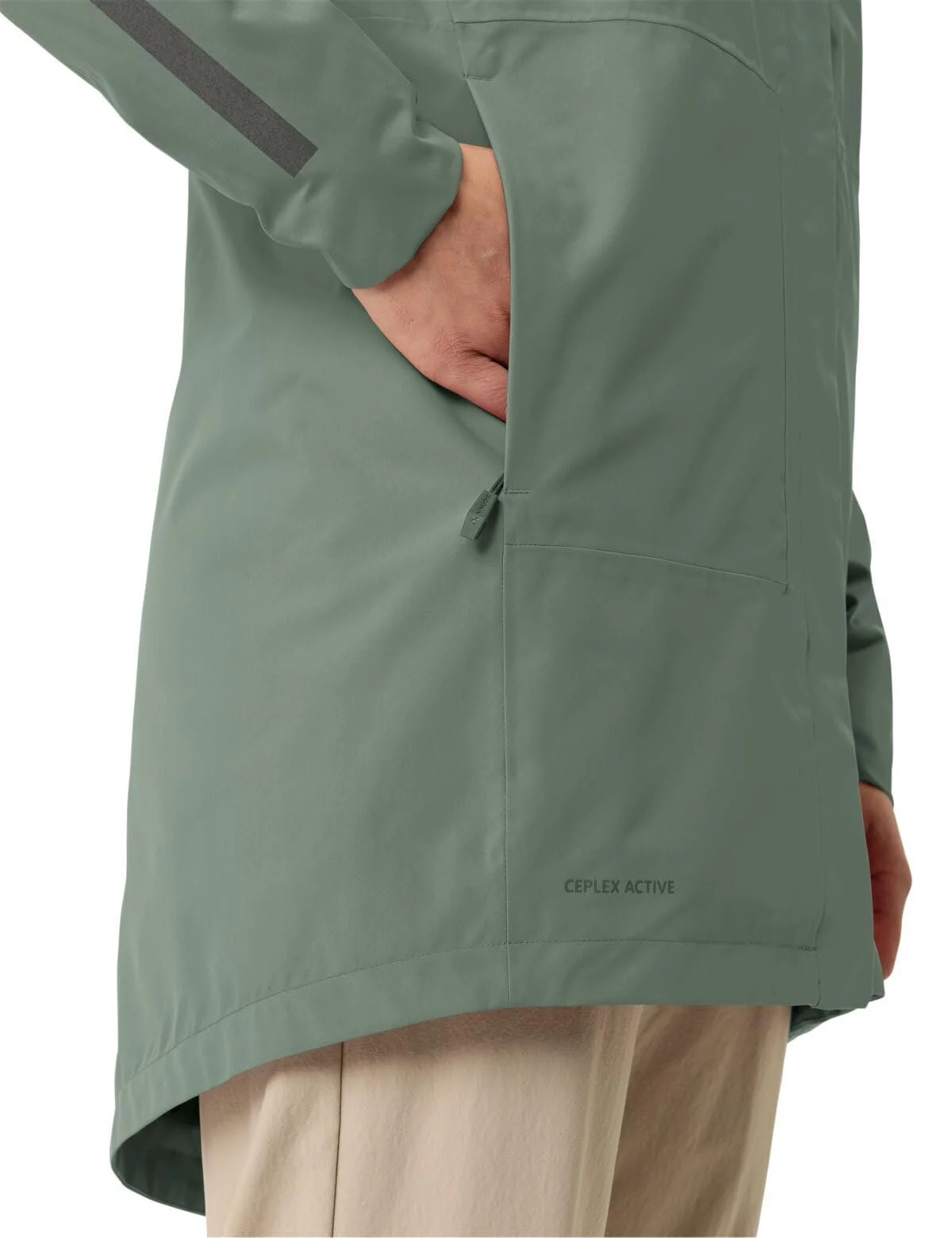 Куртка VAUDE Cyclist Padded Parka II Жіноча, фото №5 Куртка VAUDE Cyclist Padded Parka II Жіноча, фото №5