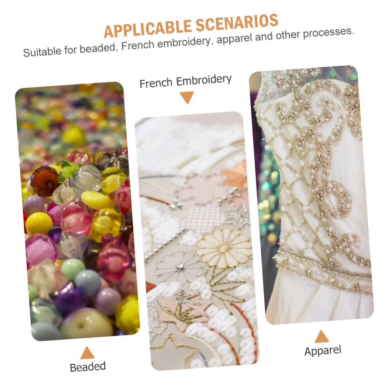 Пришивні стрази SEWACC 50 шт. з кігтями для шиття, самоцвіти з кігтями, пришивні самоцвіти, скляні кришталеві, фото №3