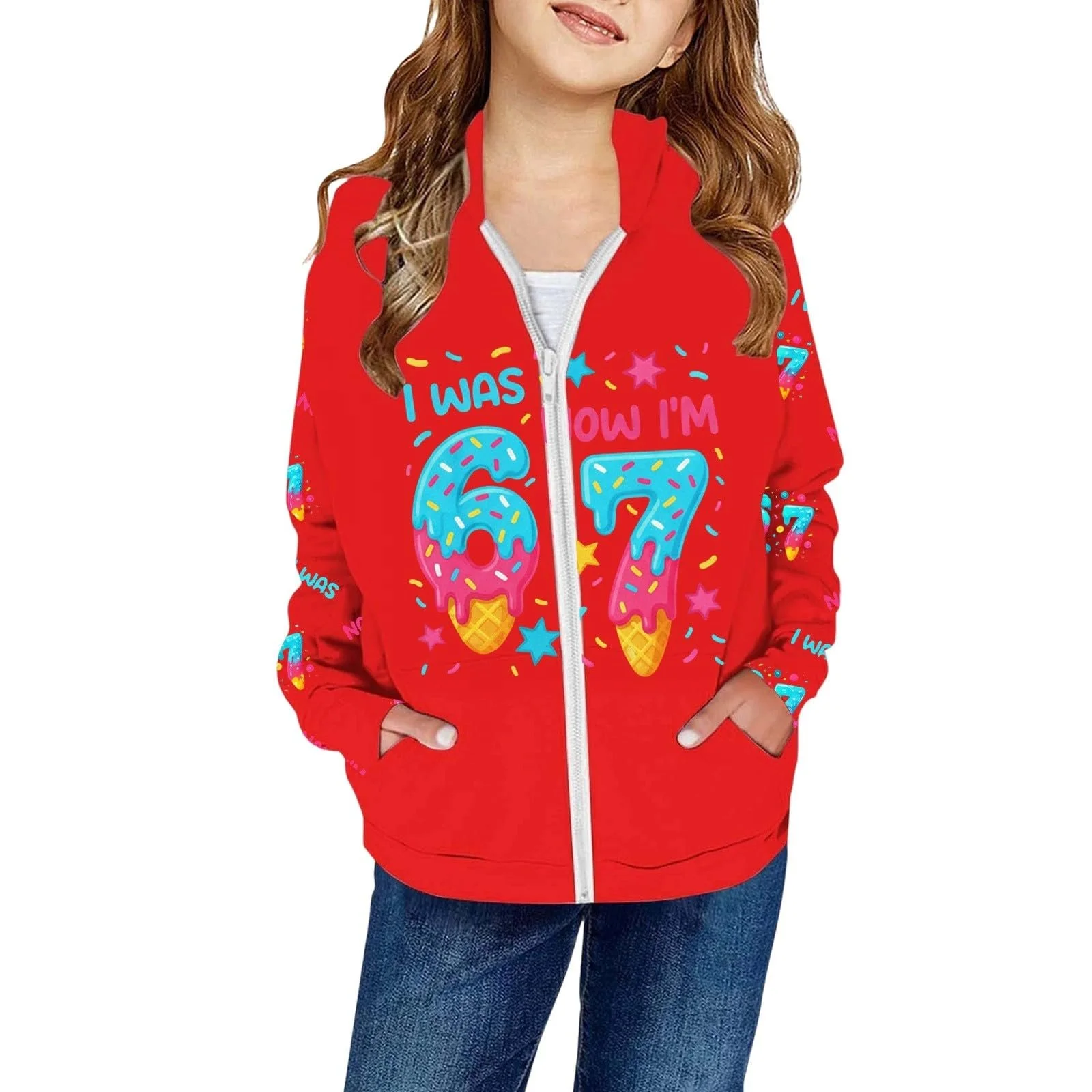 Худі з принтом 67, фото №2