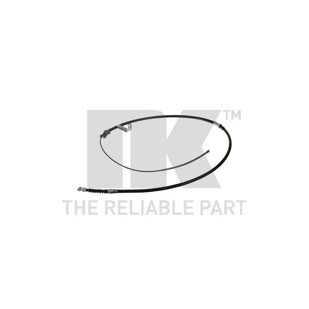 Трос стоянкового гальма NK 9045119 для TOYOTA лівий, фото №1