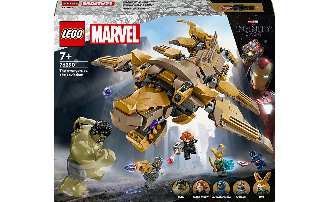 Конструктор Лего LEGO Super Heroes Marvel Мстители против Левиафана (76290), фото №1