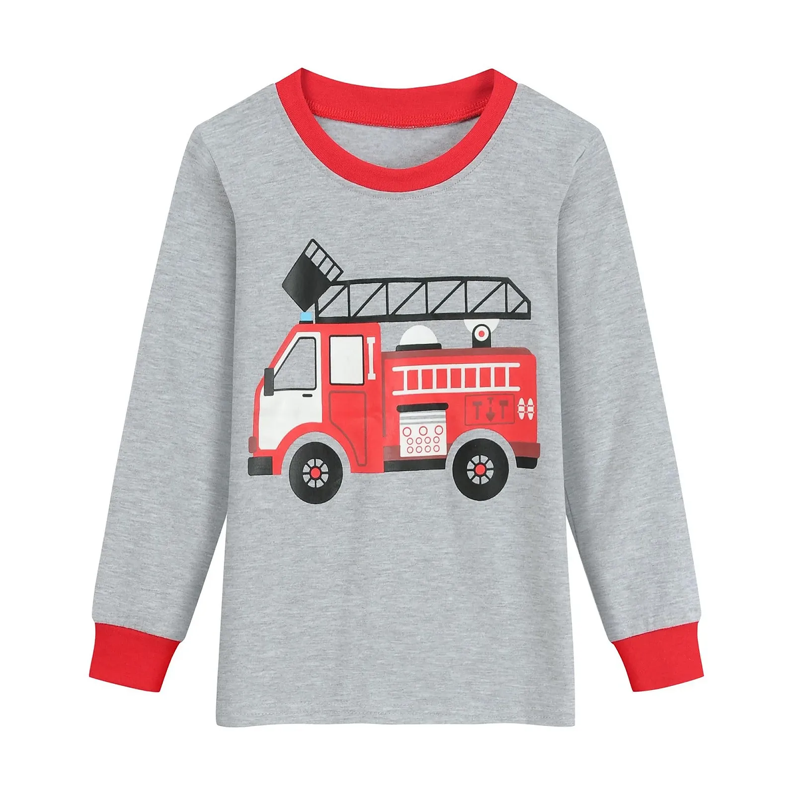 Піжама для хлопчиків Бавовняна з довгими рукавами, фото №3