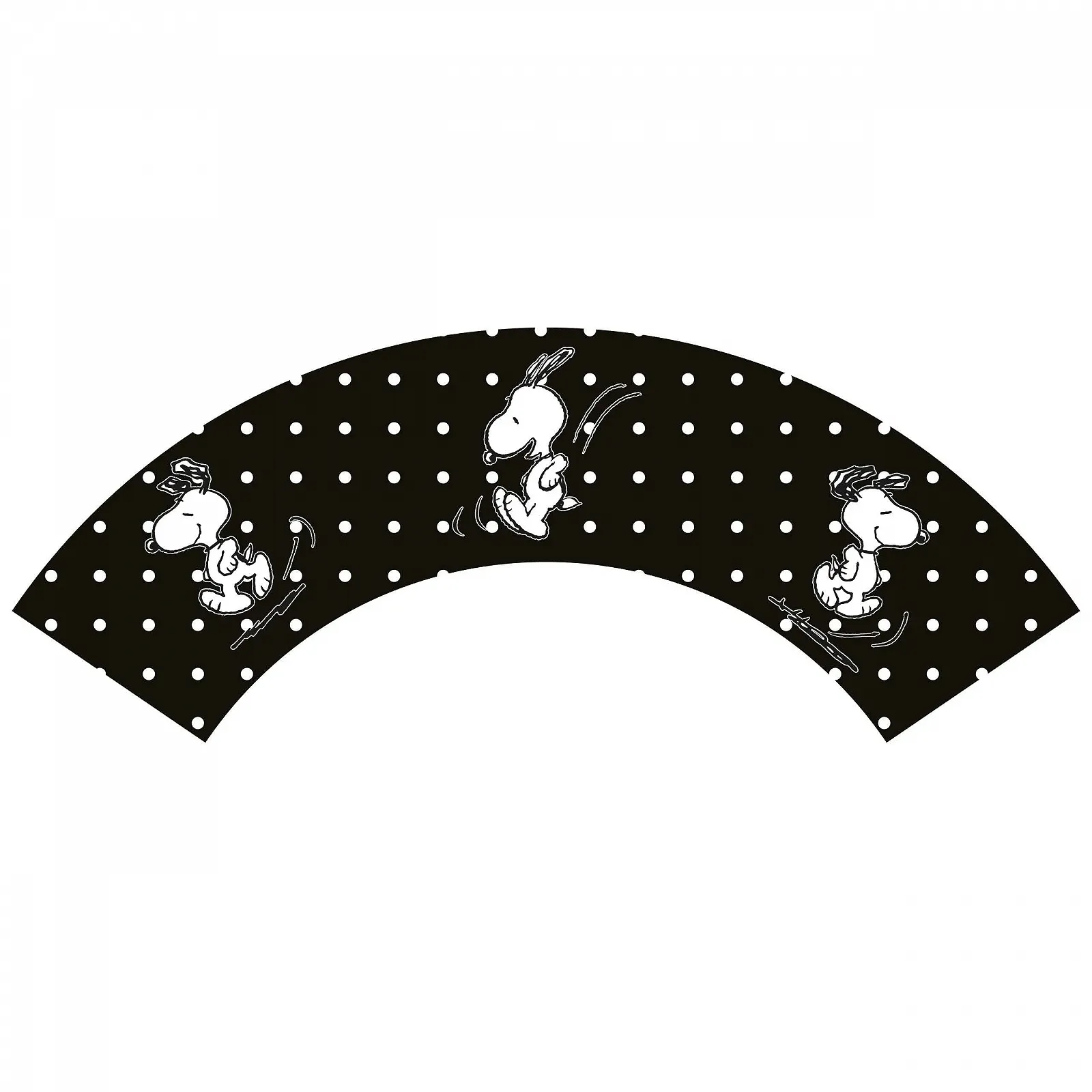 Миска для завтрака United Labels The Peanuts Snoopy Черная с пятнами Фарфор 500 мл, фото №2 Миска для завтрака United Labels The Peanuts Snoopy Черная с пятнами Фарфор 500 мл, фото №2