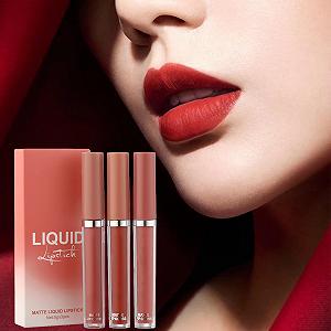 Блиск для губ Hmltd, набір 3 шт, зволожуючий, високопігментований, стійкий, водостійкий synthetic.ua - Фото 1