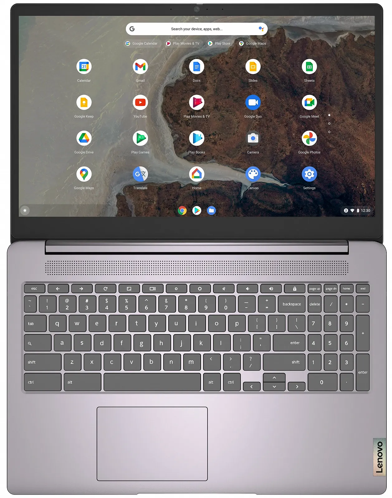 Ноутбук 15.6" Lenovo IdeaPad 3 Chrome 15IJL6 Intel Celeron N4500 RAM 8GB eMMC 64GB 10год батарея ChromeOS (UKR), фото №4