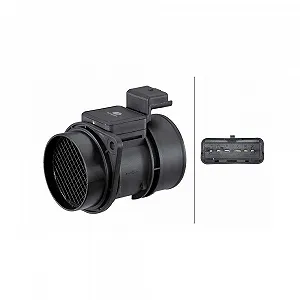 Датчик масової витрати повітря HELLA 8ET 009 142-001 для NISSAN OPEL RENAULT VAUXHALL HITACHI - Фото 1