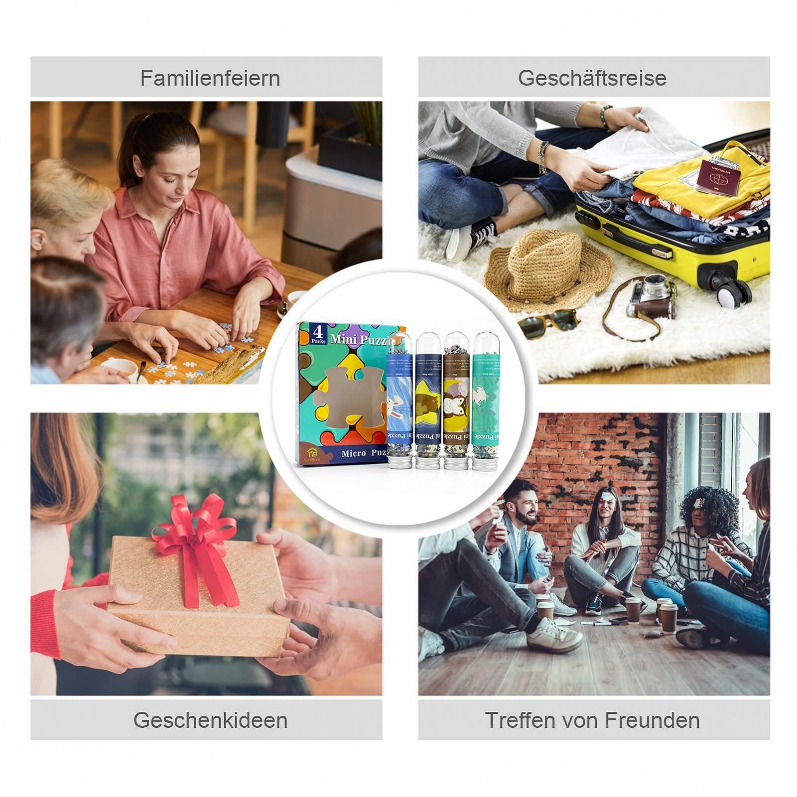 Міні-пазли для дорослих 150 деталей (4 упаковки) Micro Puzzle 15 x 10 см, фото №4 Міні-пазли для дорослих 150 деталей (4 упаковки) Micro Puzzle 15 x 10 см, фото №4