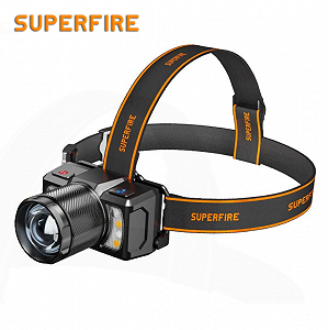 Фонарь налобный аккумуляторный HL25 SuperFire 700 Lumen IP43 - Фото 1