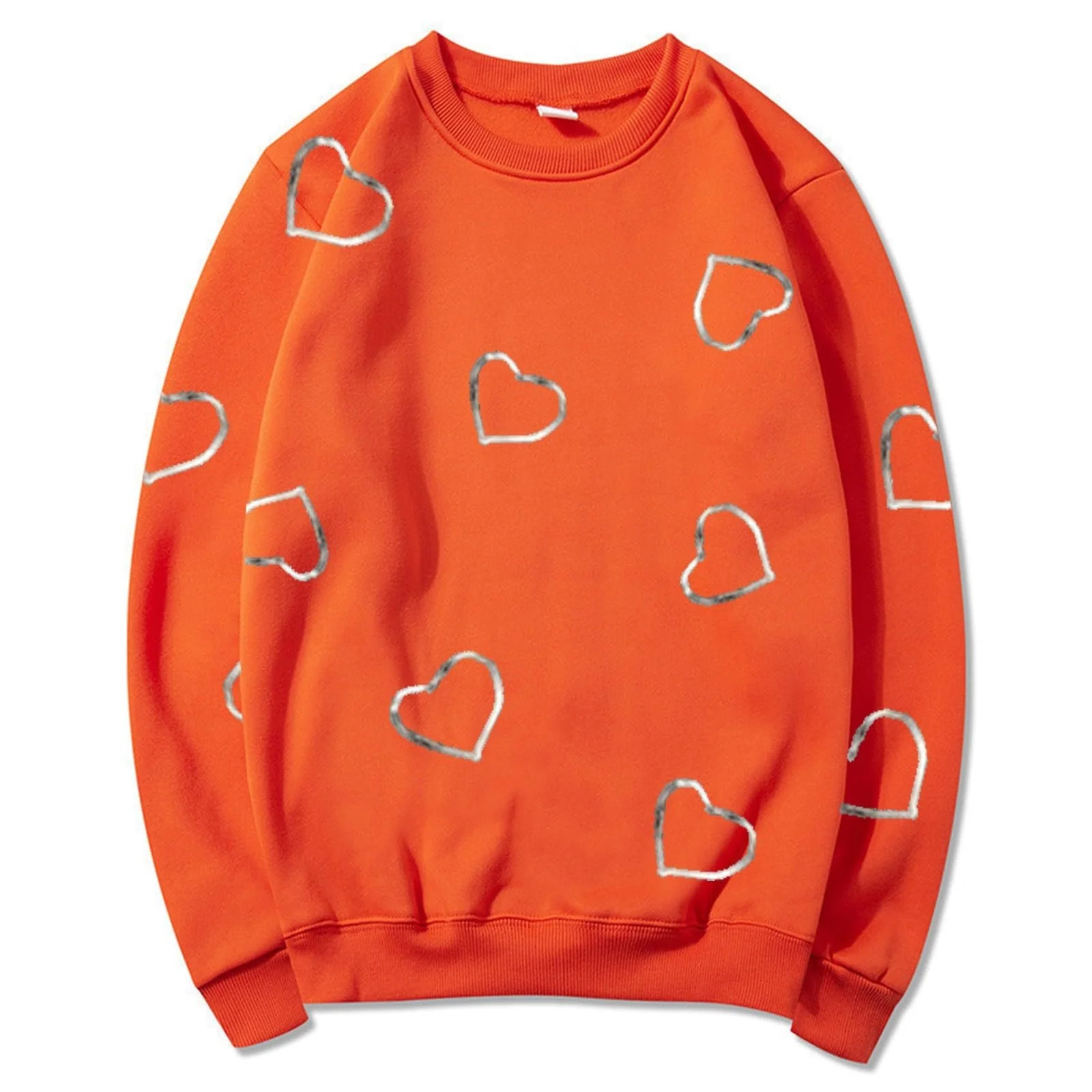 Жіночий світшот Generisch, великий розмір, з принтом літер, фото №1