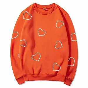 Жіночий світшот Generisch, великий розмір, з принтом літер - Фото 1