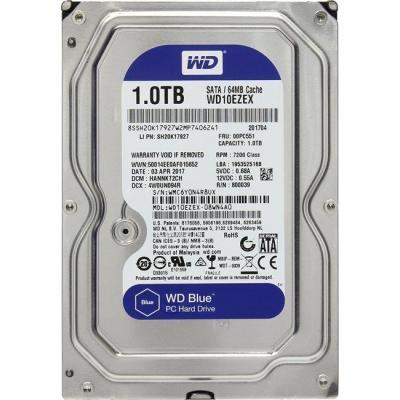 Внутренний жесткий диск Western Digital 3.5" 1TB WD WD10EZEX-FR, фото №1