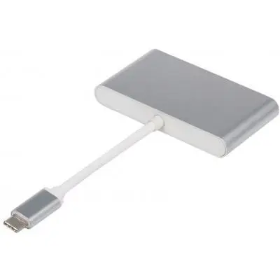 Переходник Type-C 3.1 to 3xUSB 3.0  10 cm Atcom 12808, фото №2