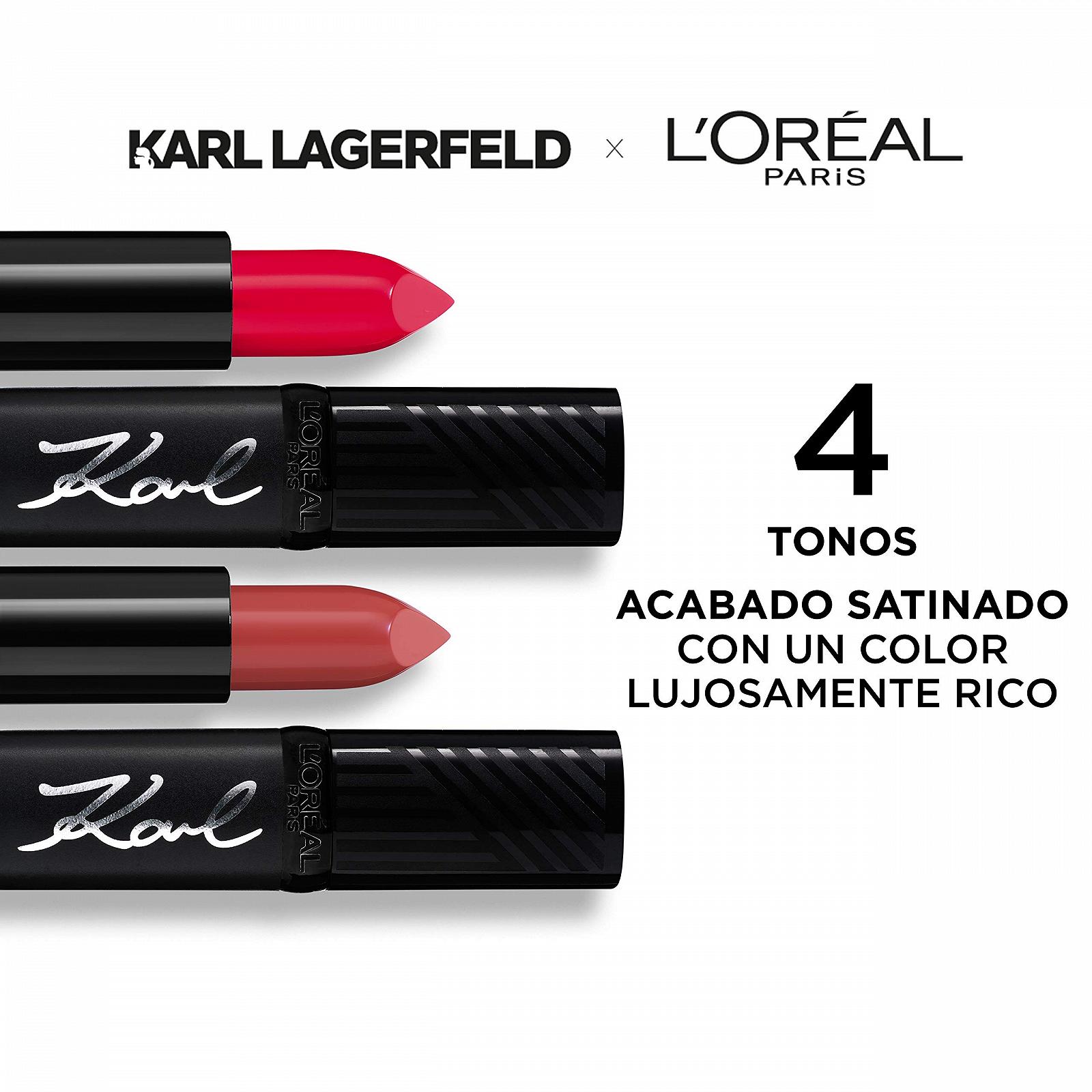 Помада L'Oréal Paris Karl Lagerfeld Karismatic Elegant Pink, фото №7