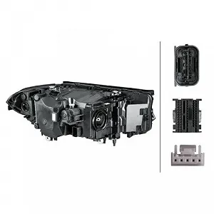 Фара головного света HELLA 1EX 354 836-051 для BMW левая synthetic.ua - Фото 1