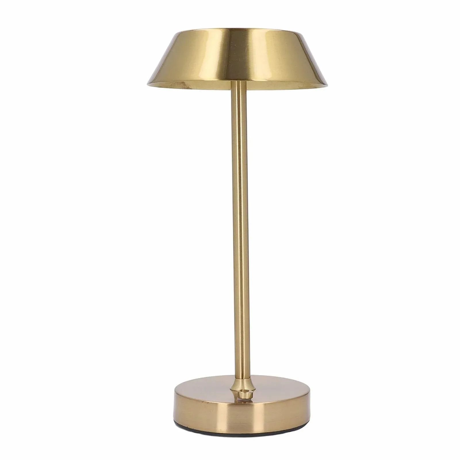 Настільна лампа Cordless LED 2000 мАг акумуляторна вінтажна 3 температури сенсорна Gold, фото №1