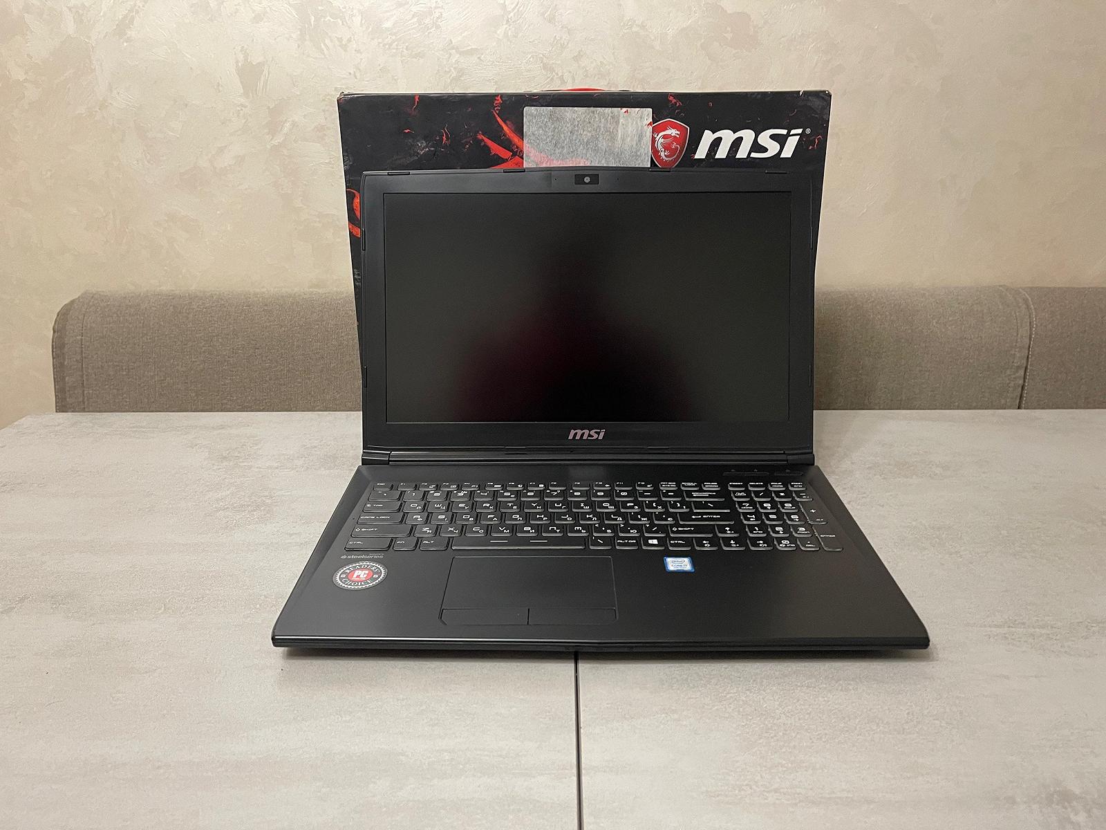 Игровой ноутбук MSI GP62MVR 7RFX Leopard Pro, 15,6" FHD IPS, i7-7700HQ, 16GB, 256GB SSD + 1TB, nVidia GeForce GTX 1060 6GB, фото №5 Игровой ноутбук MSI GP62MVR 7RFX Leopard Pro, 15,6" FHD IPS, i7-7700HQ, 16GB, 256GB SSD + 1TB, nVidia GeForce GTX 1060 6GB, фото №5