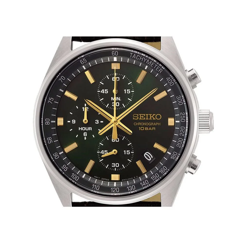 Часы Кварцевые Мужские Seiko SSB377P1, Синий, фото №2 Часы Кварцевые Мужские Seiko SSB377P1, Синий, фото №2