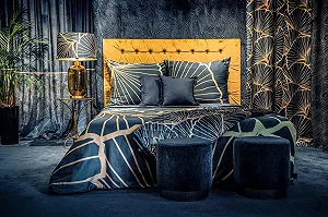 Покривало стьобане Eurofirany Terra Collection Однотонне - Фото 1