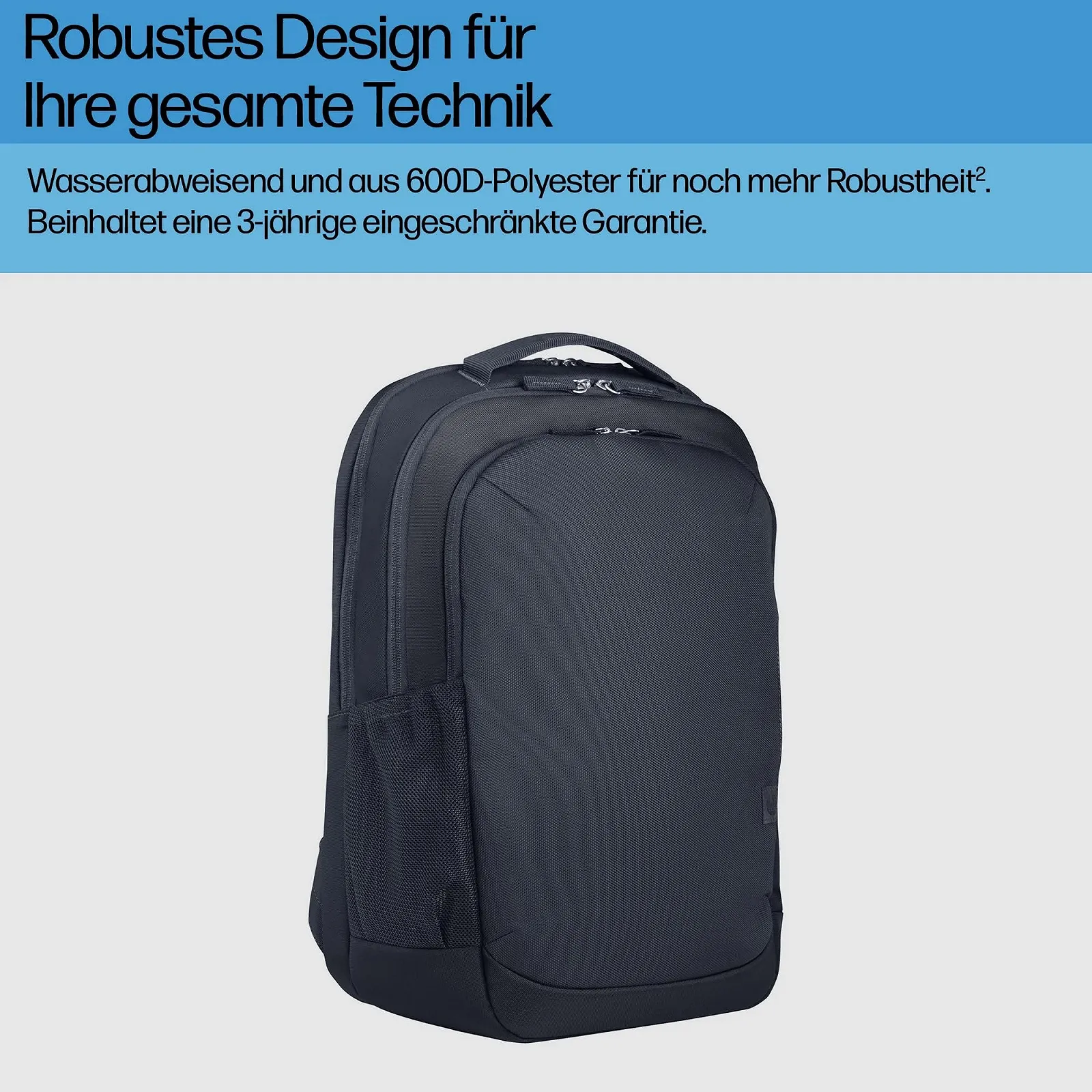 Рюкзак для ноутбука HP Everyday 16 дюймів 21 л Сірий, фото №5 Рюкзак для ноутбука HP Everyday 16 дюймів 21 л Сірий, фото №5
