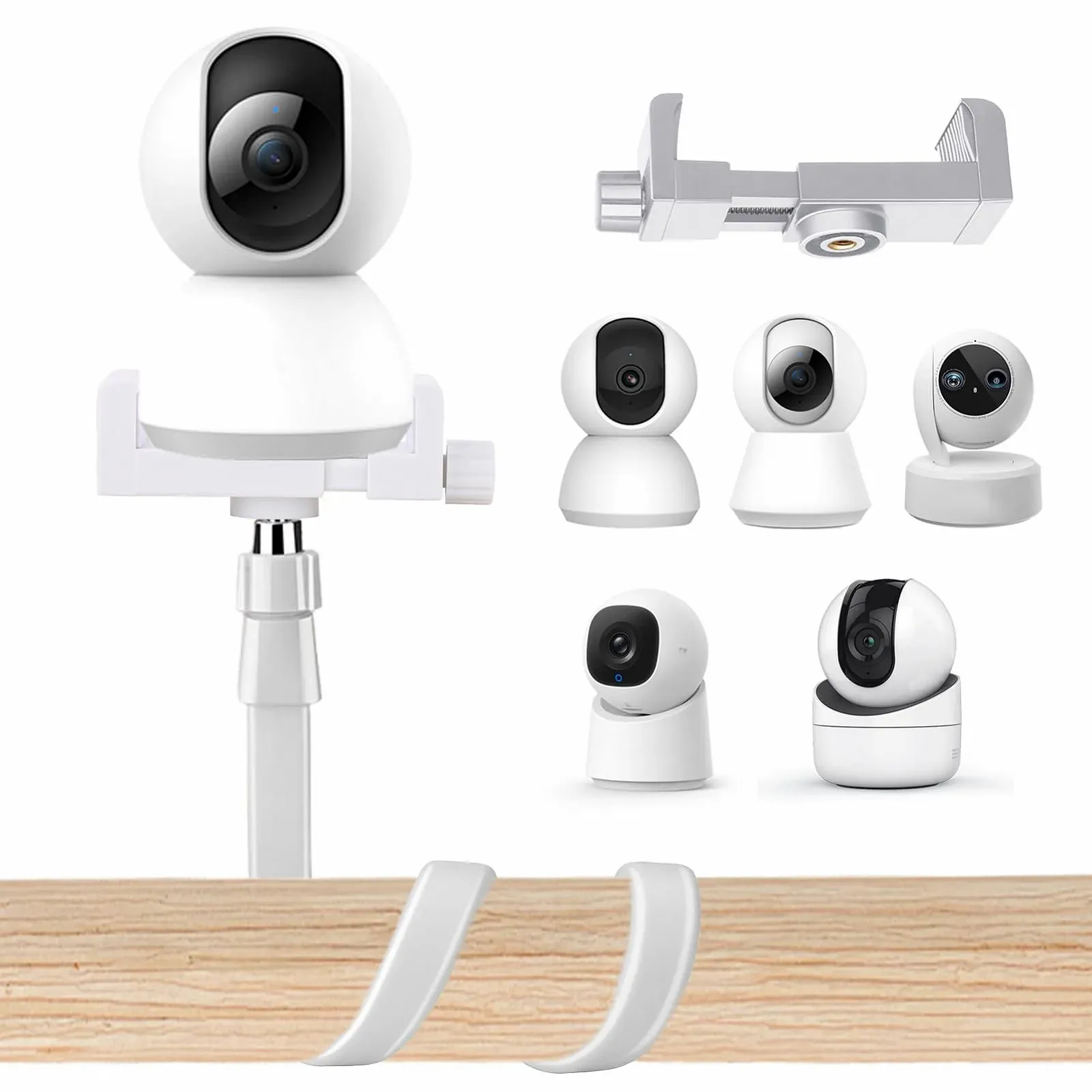 Тримач для відеоняні Baby Monitor Holder Універсальний регульований для Philips Avent / GHB / Momcozy, фото №1