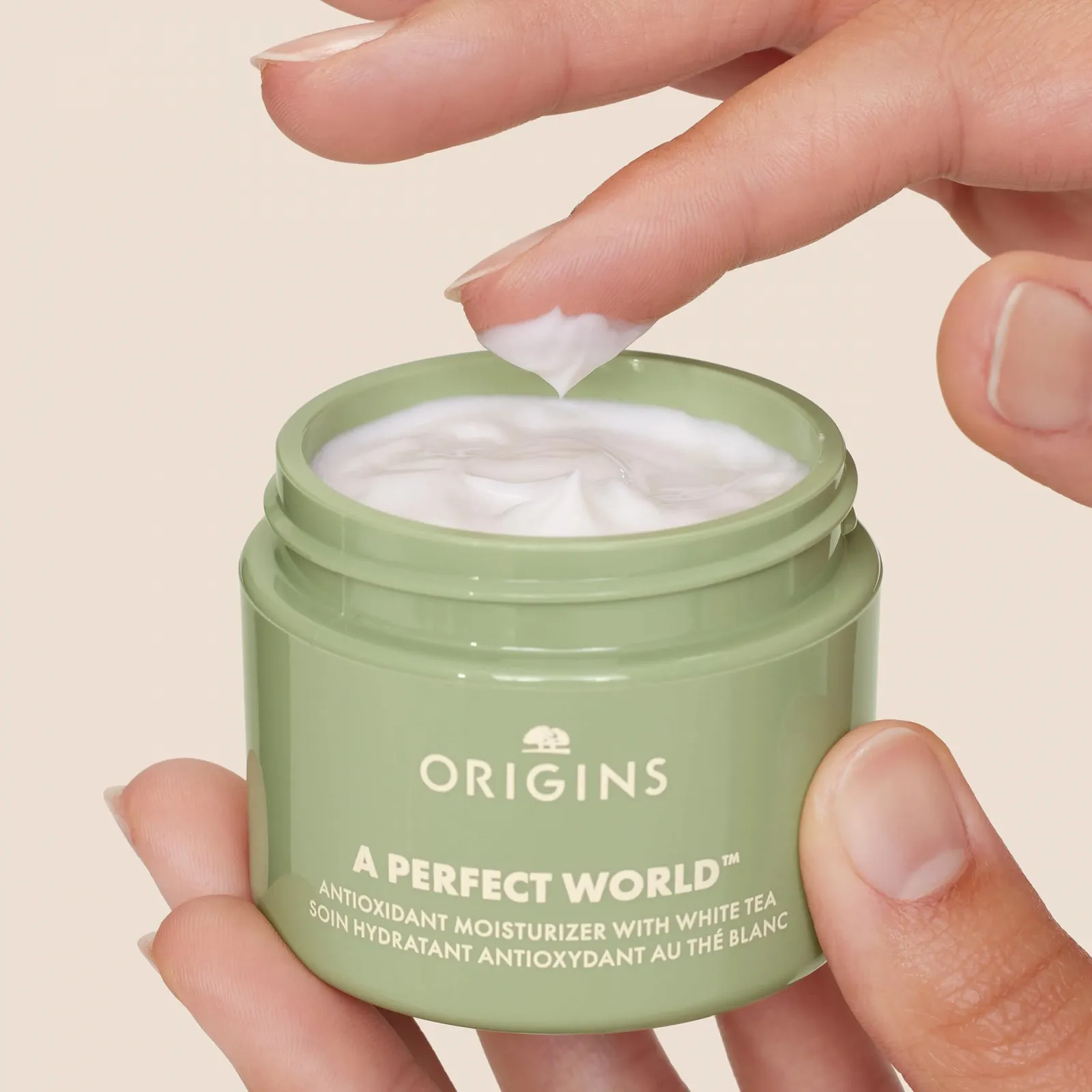 Зволожуючий антиоксидантний крем Origins A Perfect World With White Tea 50 мл, фото №3