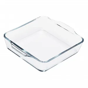 Форма для запікання Ciieeo скляна термостійка з двома ручками - Фото 1