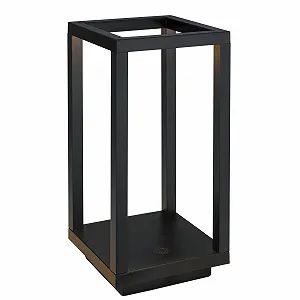 Настольная лампа LED BRILONER Wireless IP44 Touch Dimmable CCT Battery 10 x 10 x 22 см Black - Фото 1