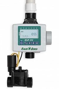 Контролер, таймер поливу Rain Bird ESP-9V DV Valve 1 дюйм 1 зона автономний IP68 з LCD дисплеєм - Фото 1