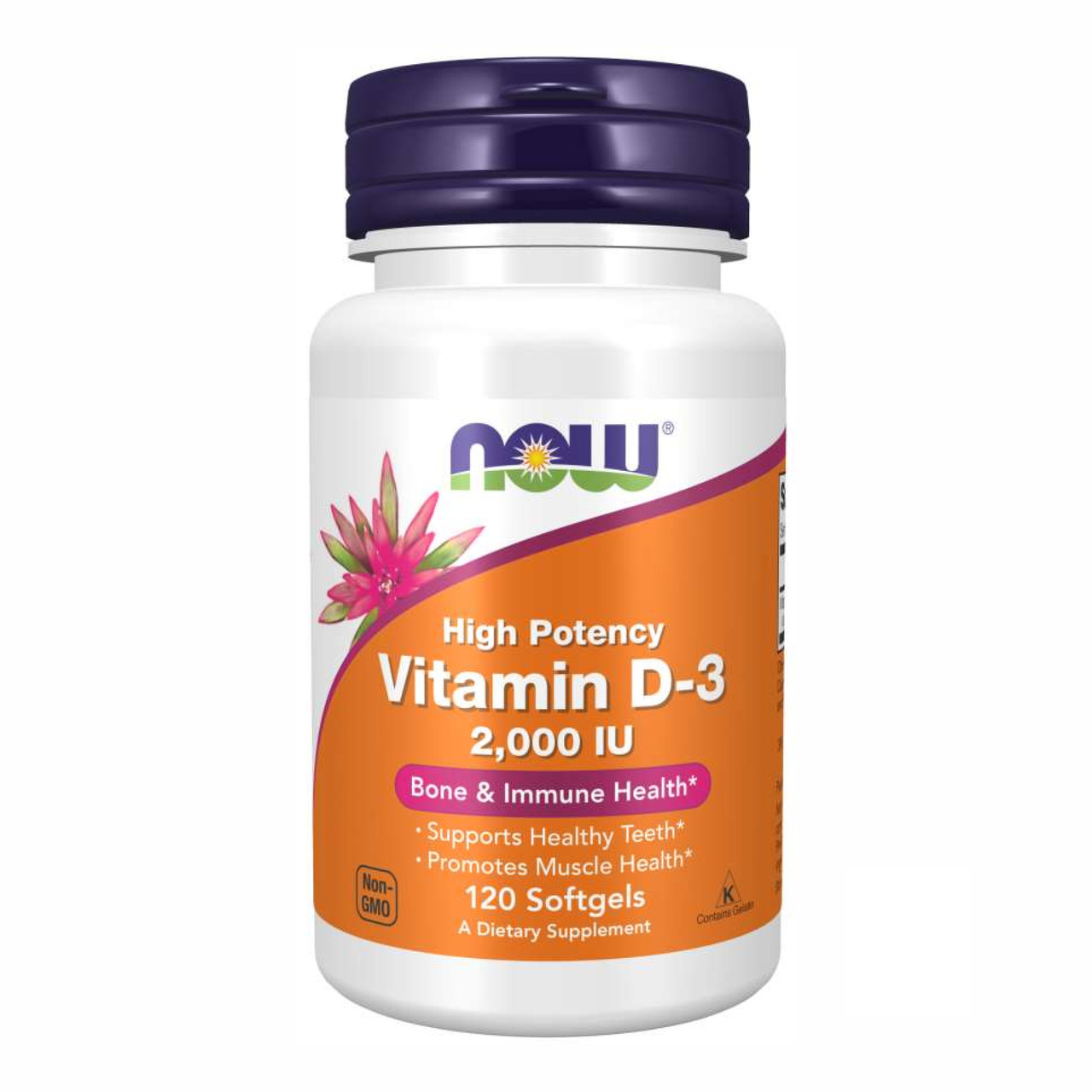 VIT D-3 2000IU 120 sgels, фото №1