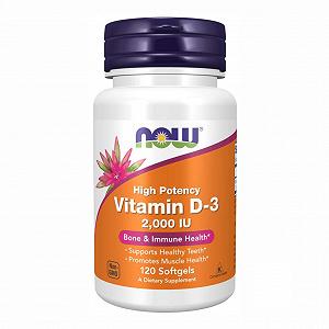 VIT D-3 2000IU 120 sgels - Фото 1