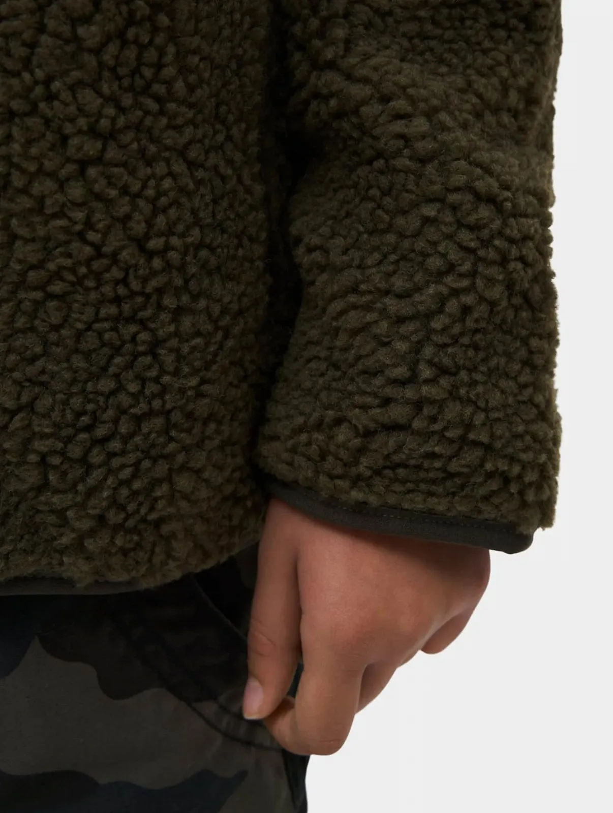 Куртка детская флисовая Teddy Brandit с капюшоном, фото №4