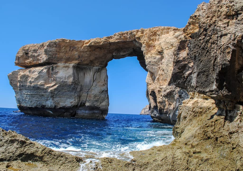 Пазл Lais Puzzle Blue Window in Malta 1000 деталей, фото №3