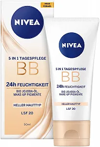Денний крем NIVEA BB 5-in-1 24h Moisture Light Skin Type SPF 20 50 мл - Фото 1