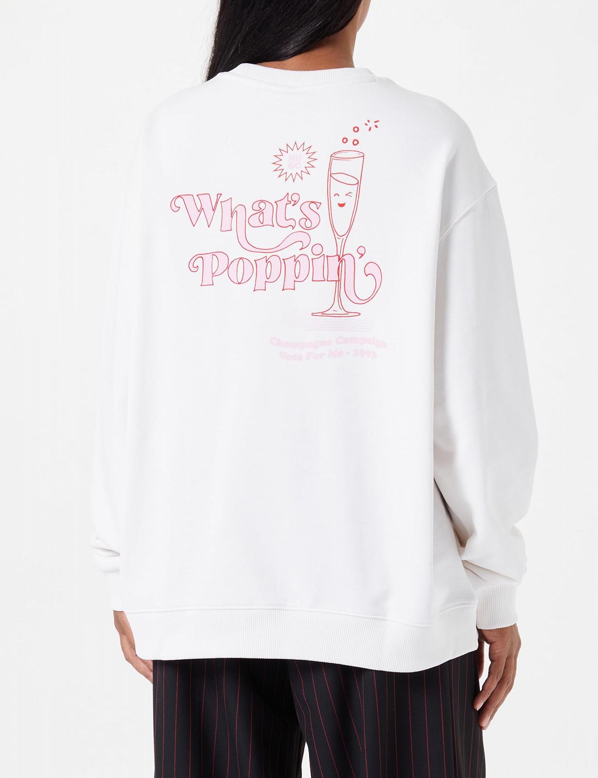 Женская Толстовка HUGO Dalymos, фото №3 Женская Толстовка HUGO Dalymos, фото №3