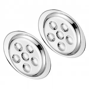 Форма для запікання равликів Escargot з виїмками термостійка керамічна 2 шт. - Фото 1