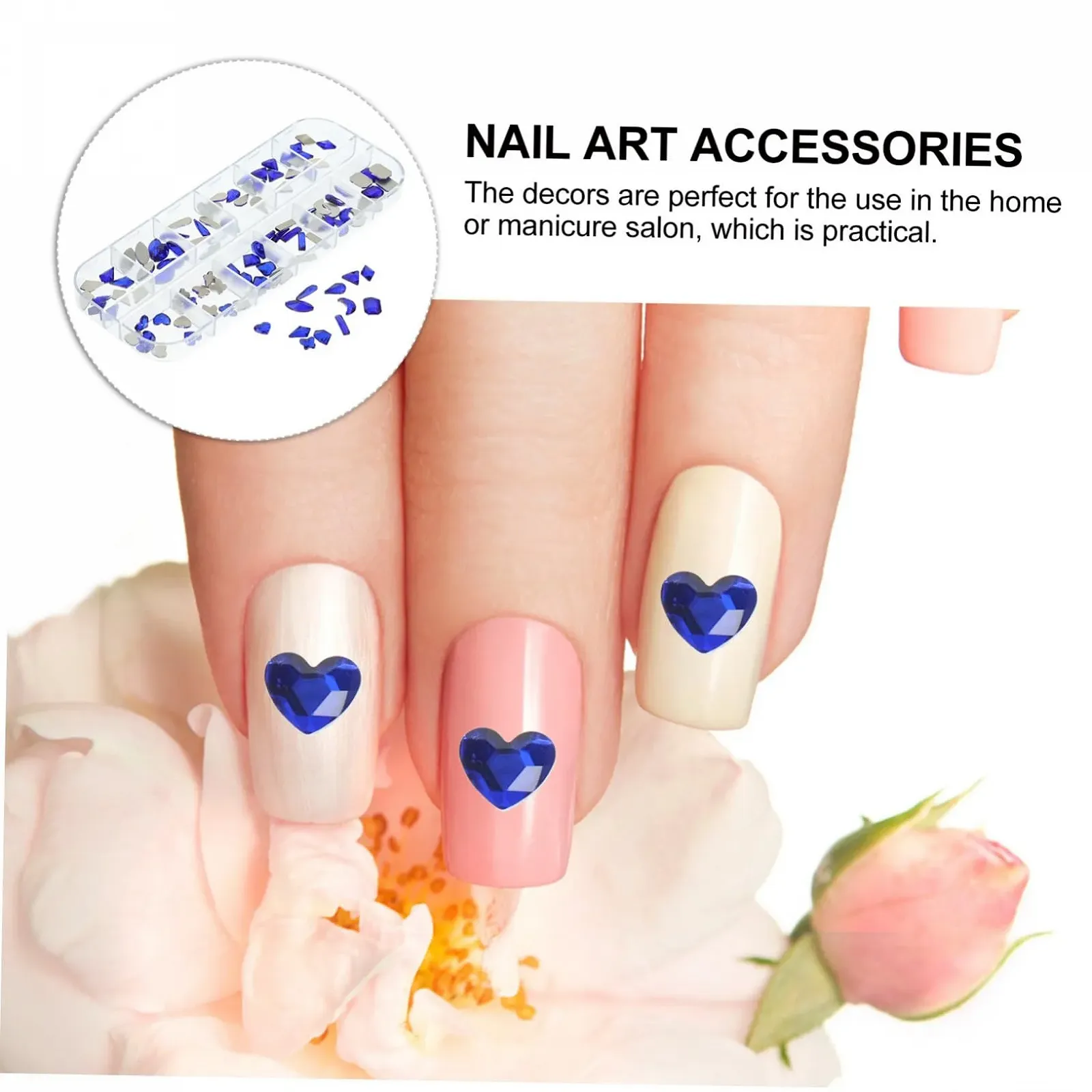 Стразы для ногтей FOMIYES Блестящие украшения для ногтей, фото №8